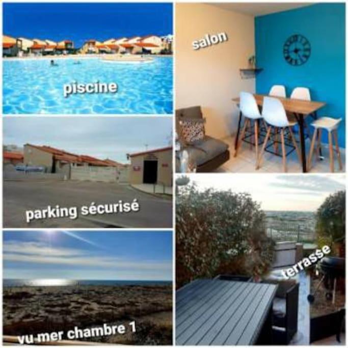 Villa Face A La Mer Sur Le Sable 8 Clim A L'Etage Le Barcarès Eksteriør billede